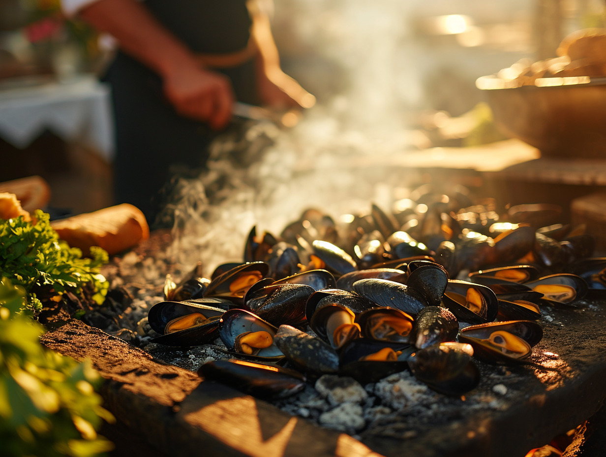 moules barbecue