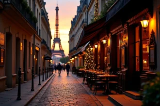 Ambiance chaleureuse d'un restaurant historique à Paris 6ème