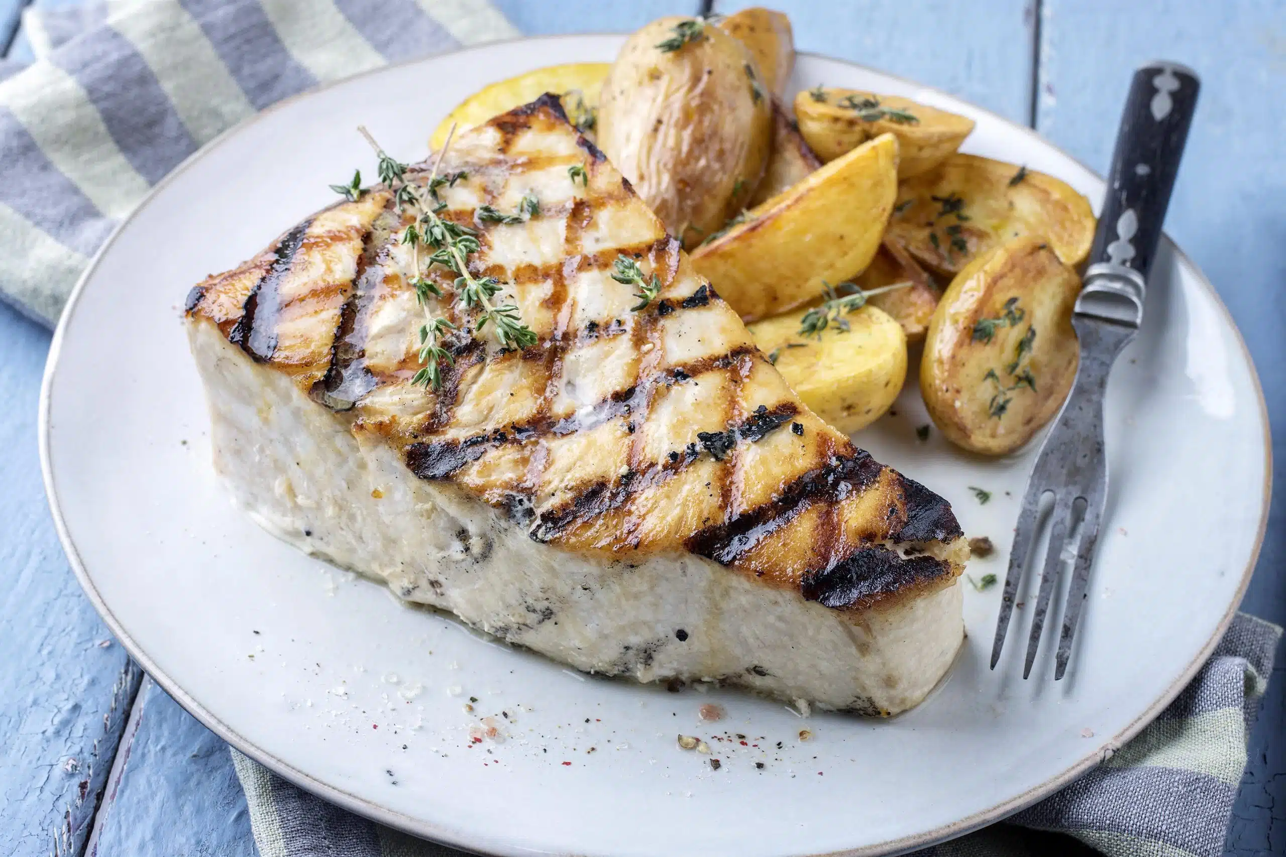 La cuisine sous-marine comment bien préparer un pavé d'espadon