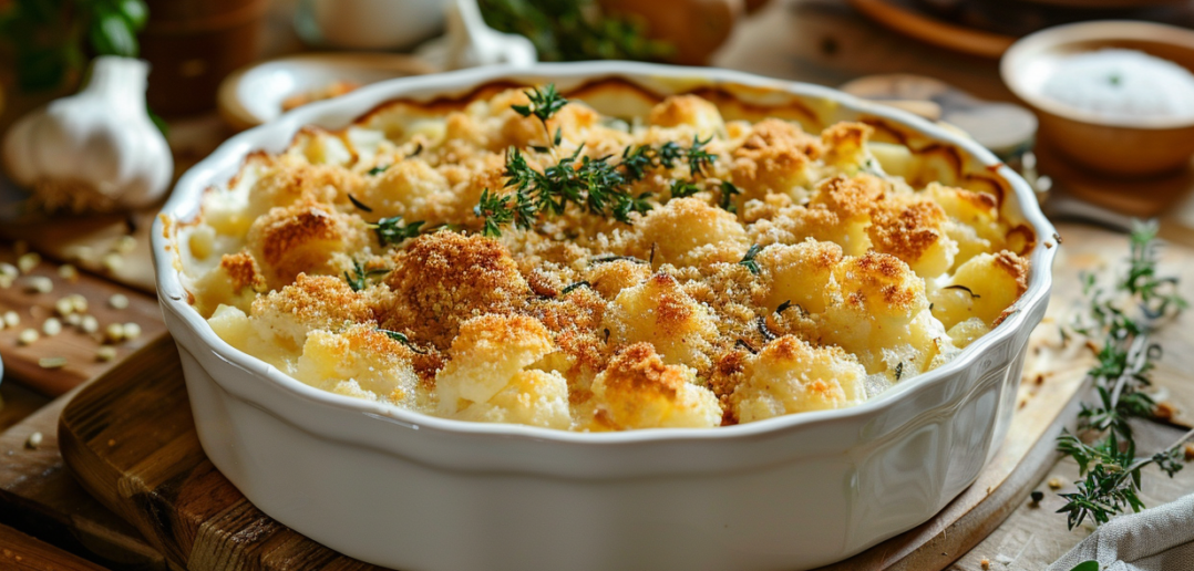Recette légère : comment réaliser un gratin de chou-fleur sans béchamel