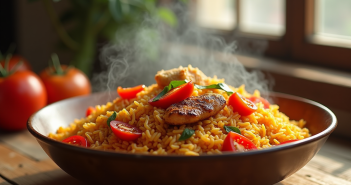 Riz jollof : histoire et origines d’un mets emblématique