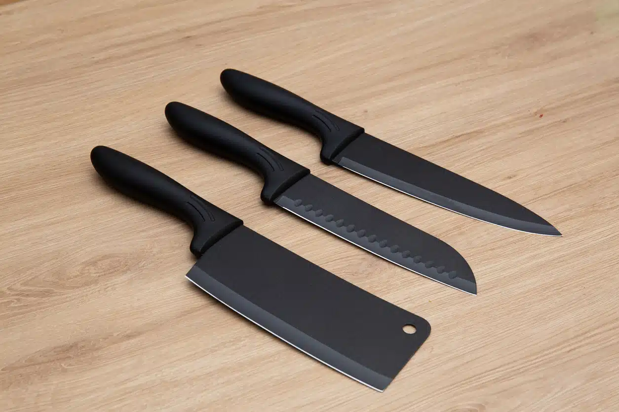 reconnaître bon couteau équipement cuisine matériel